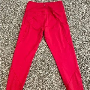 Zyia Red chill light and tight leggings